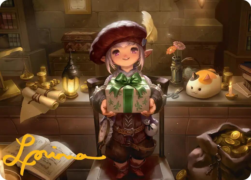 Tataru Taru Art Card (Gold-Stamped Signature) [FINAL FANTASY Art Series] | Magic Magpie