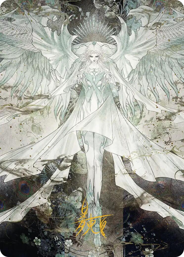 Hydaelyn, the Mothercrystal Art Card (Gold-Stamped Signature) [FINAL FANTASY Art Series] | Magic Magpie