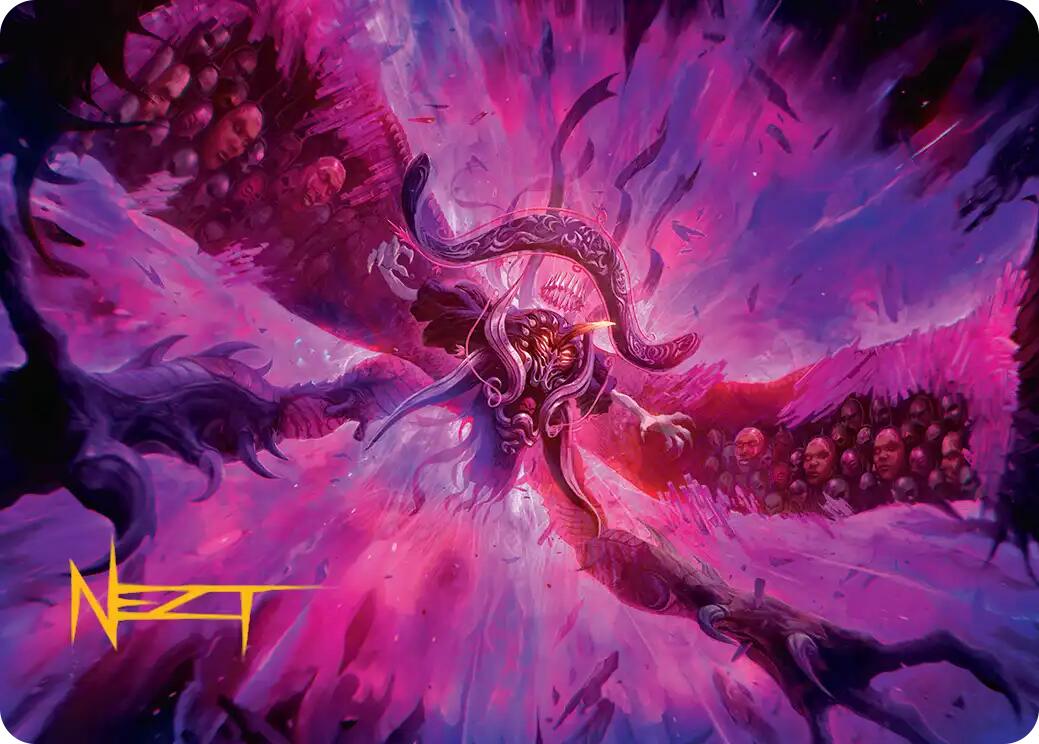 Hades, Sorcerer of Eld Art Card (Gold-Stamped Signature) [FINAL FANTASY Art Series] | Magic Magpie