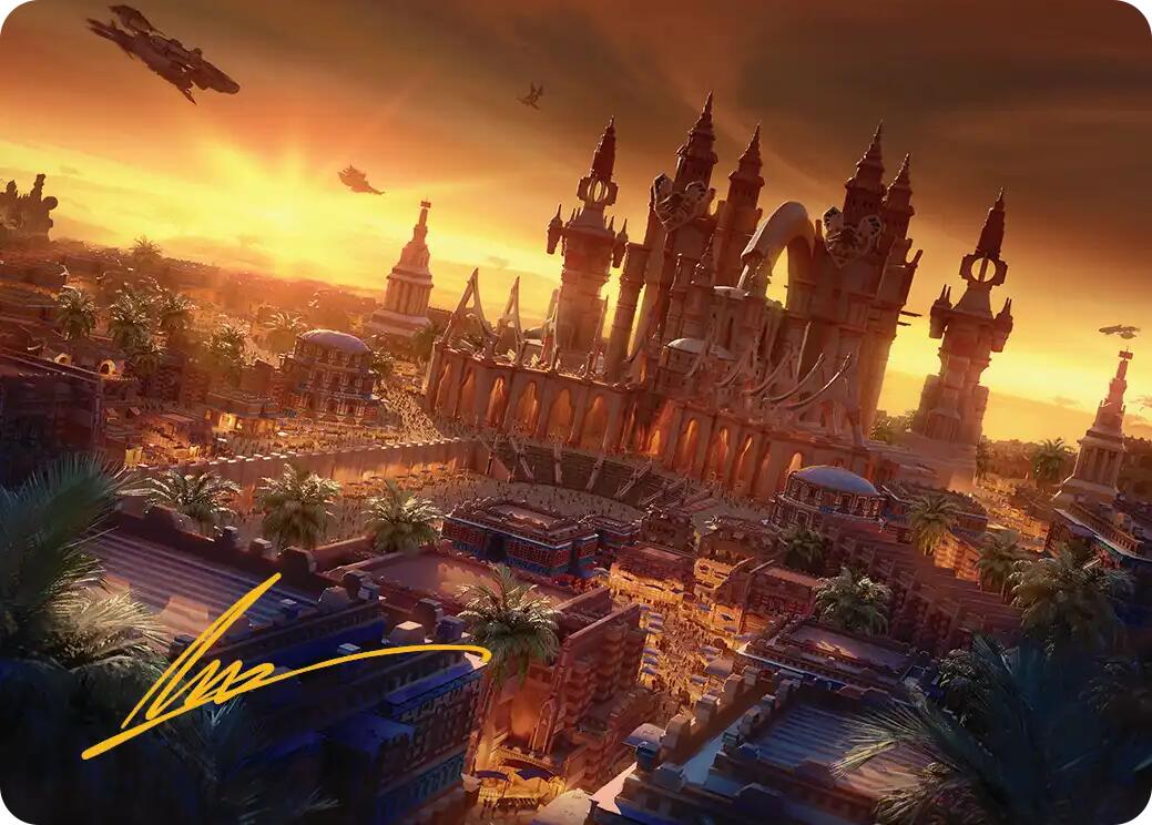 Rabanastre, Royal City Art Card (Gold-Stamped Signature) [FINAL FANTASY Art Series] | Magic Magpie