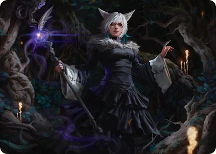 Y'shtola, Night's Blessed Art Card (21) [FINAL FANTASY Art Series] | Magic Magpie