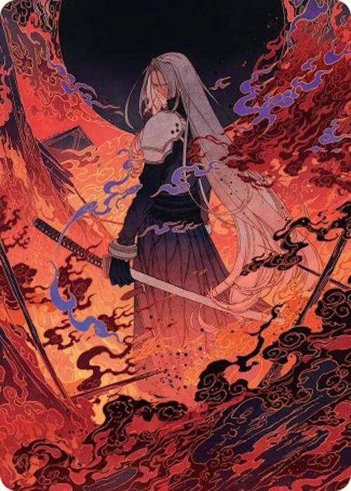 Nibelheim Aflame Art Card [FINAL FANTASY Art Series] | Magic Magpie