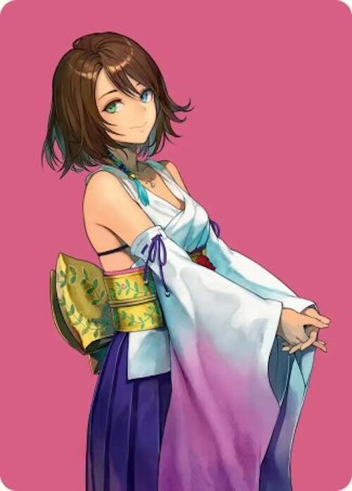 Yuna, Hope of Spira Art Card [FINAL FANTASY Art Series] | Magic Magpie