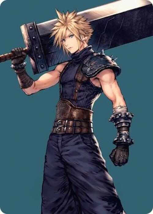 Cloud, Ex-SOLDIER Art Card [FINAL FANTASY Art Series] | Magic Magpie