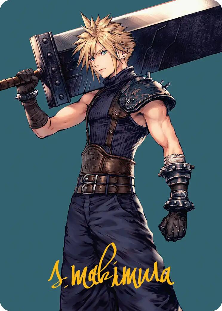 Cloud, Ex-SOLDIER Art Card (Gold-Stamped Signature) [FINAL FANTASY Art Series] | Magic Magpie
