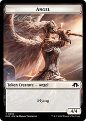 Angel // Energy Reverse Double-Sided Token [Modern Horizons 3 Tokens] | Magic Magpie