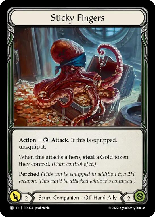 Sticky Fingers // Treasure Island [SEA124//SEA247] (High Seas) | Magic Magpie