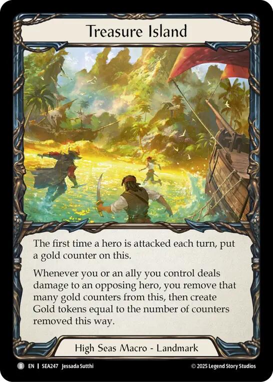 Sticky Fingers // Treasure Island [SEA124//SEA247] (High Seas) | Magic Magpie