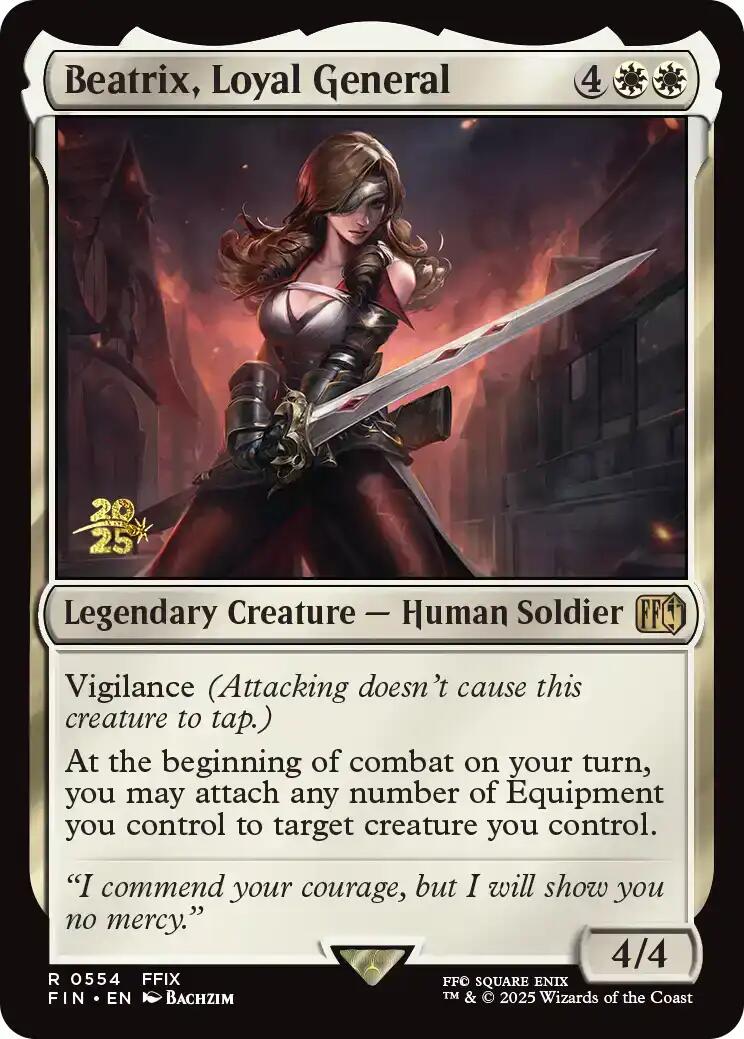 Beatrix, Loyal General [FINAL FANTASY Prerelease Promo] | Magic Magpie