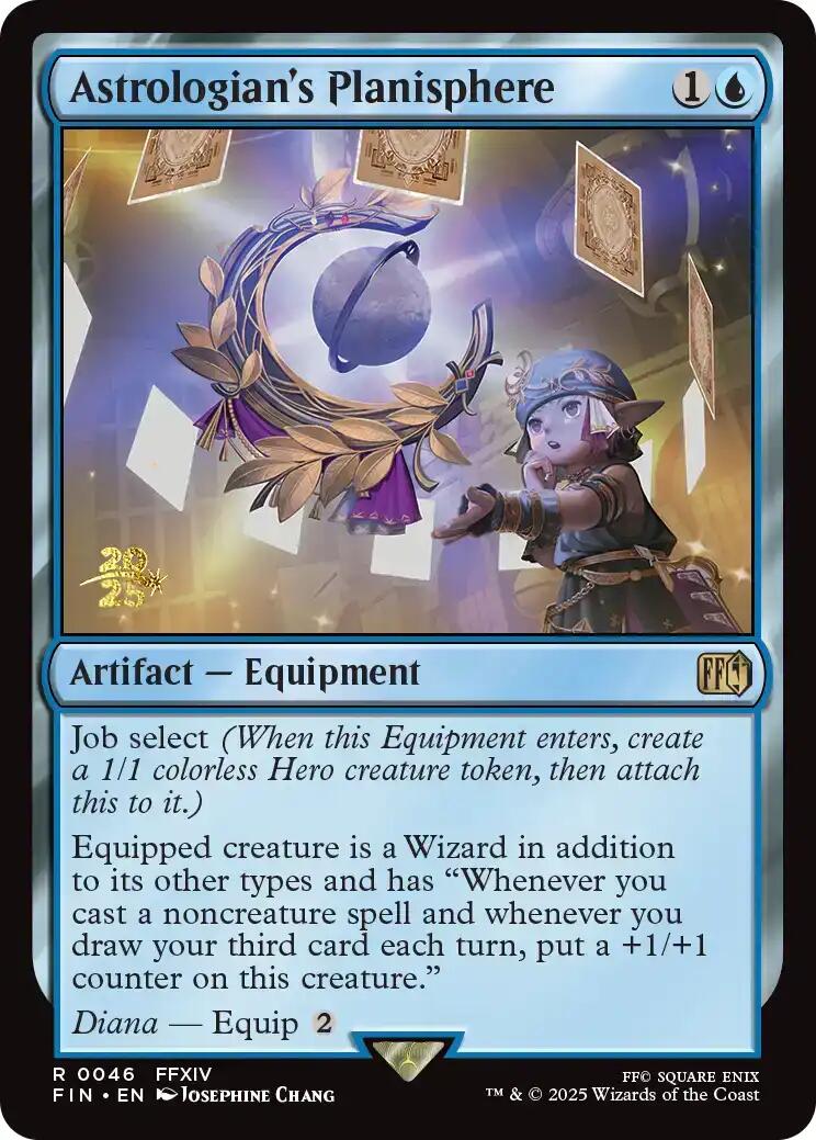 Astrologian's Planisphere [FINAL FANTASY Prerelease Promo] | Magic Magpie