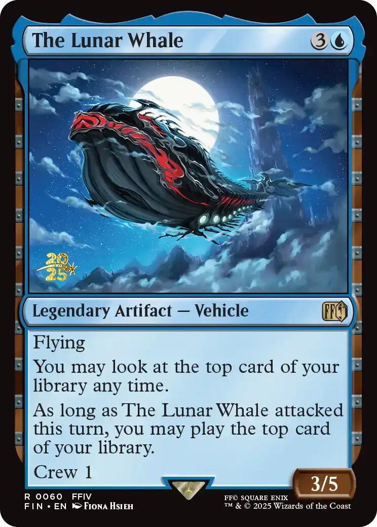 The Lunar Whale [FINAL FANTASY Prerelease Promo] | Magic Magpie