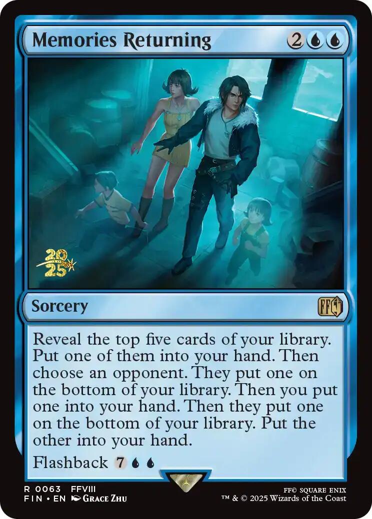 Memories Returning [FINAL FANTASY Prerelease Promo] | Magic Magpie