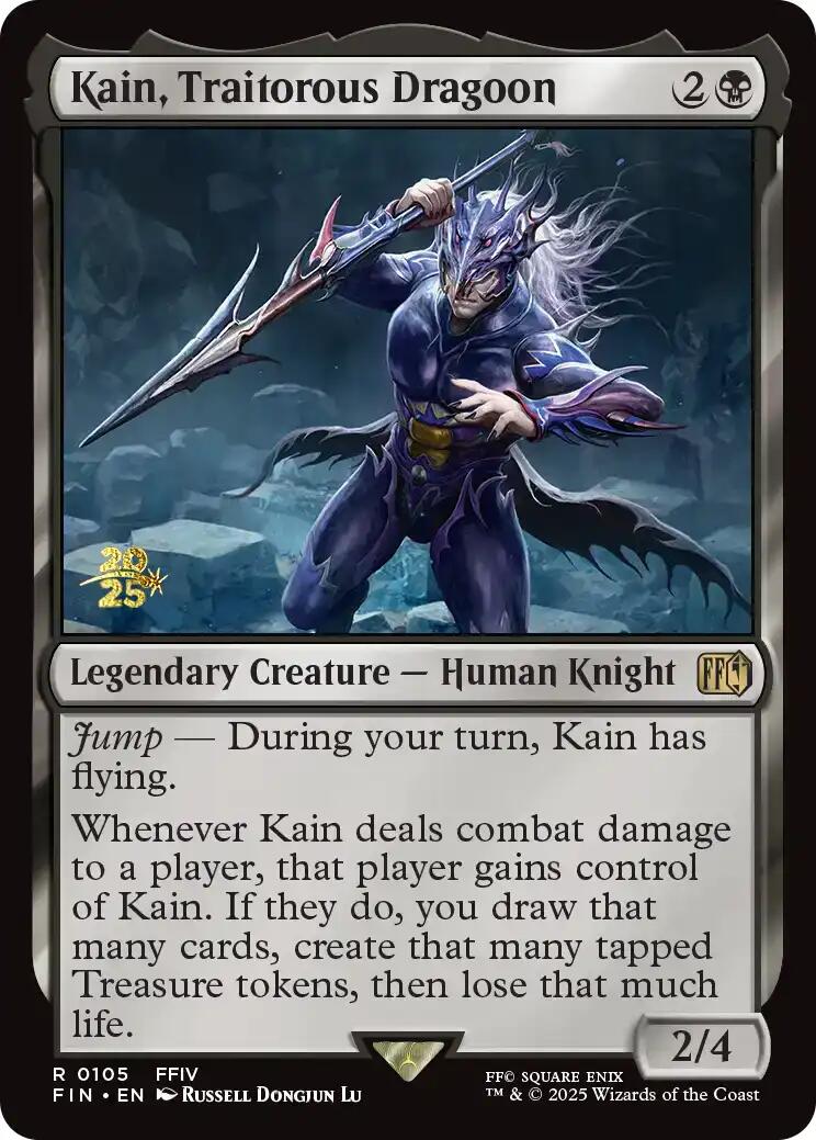 Kain, Traitorous Dragoon [FINAL FANTASY Prerelease Promo] | Magic Magpie