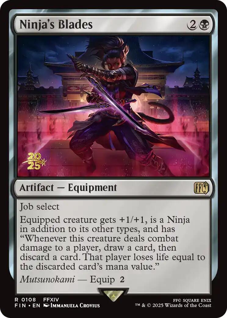 Ninja's Blades [FINAL FANTASY Prerelease Promo] | Magic Magpie