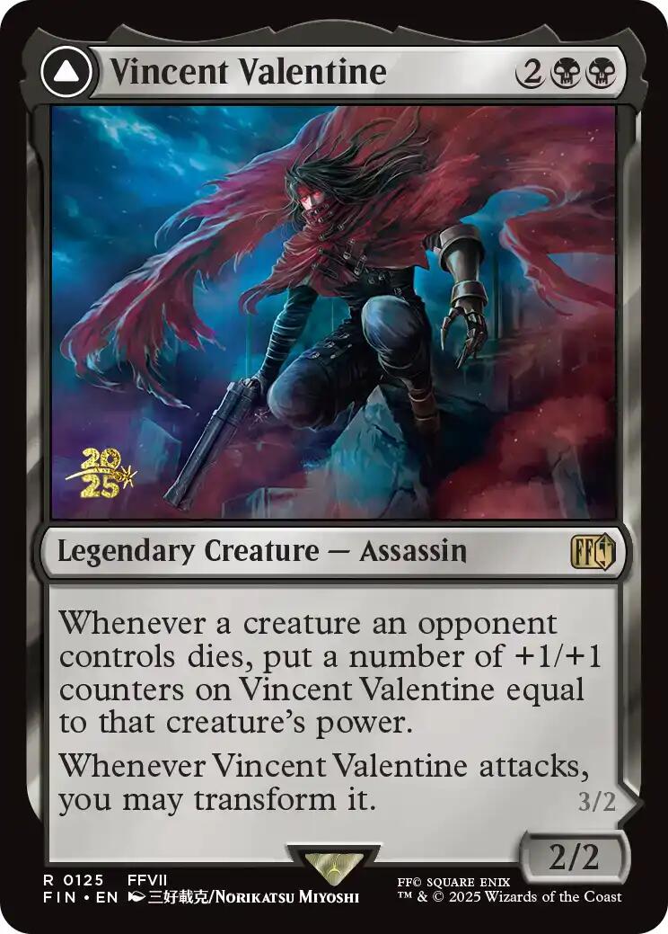 Vincent Valentine // Galian Beast [FINAL FANTASY Prerelease Promo] | Magic Magpie