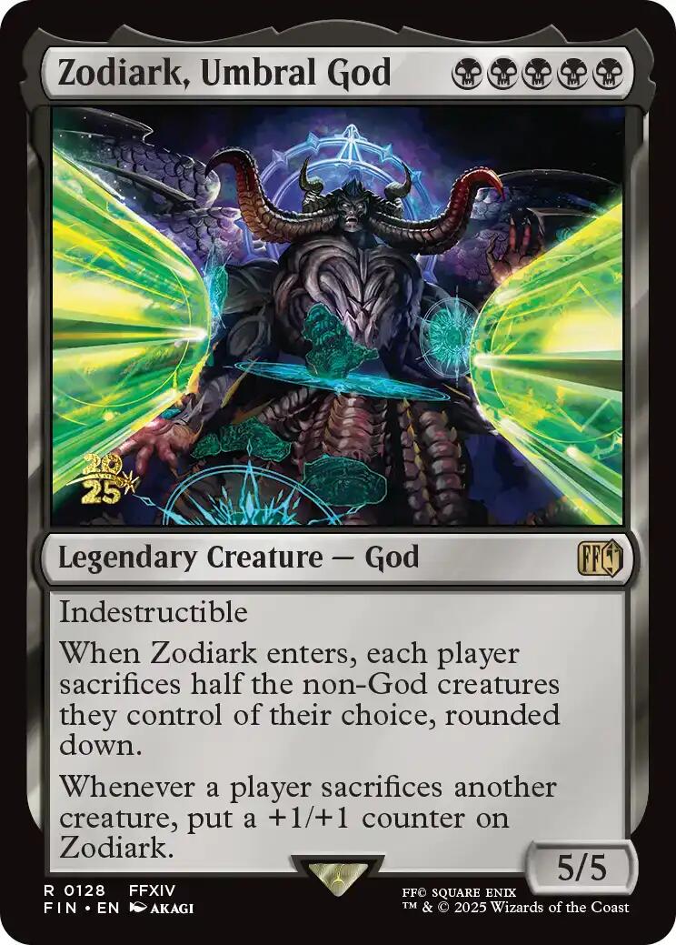 Zodiark, Umbral God [FINAL FANTASY Prerelease Promo] | Magic Magpie