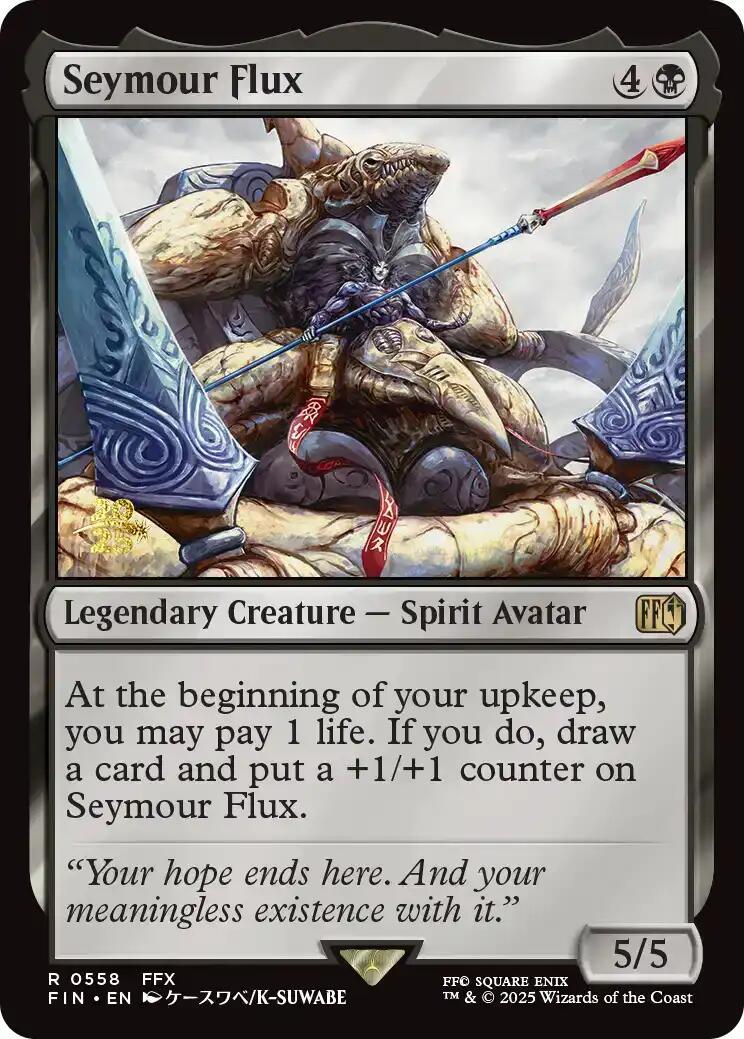 Seymour Flux [FINAL FANTASY Prerelease Promo] | Magic Magpie