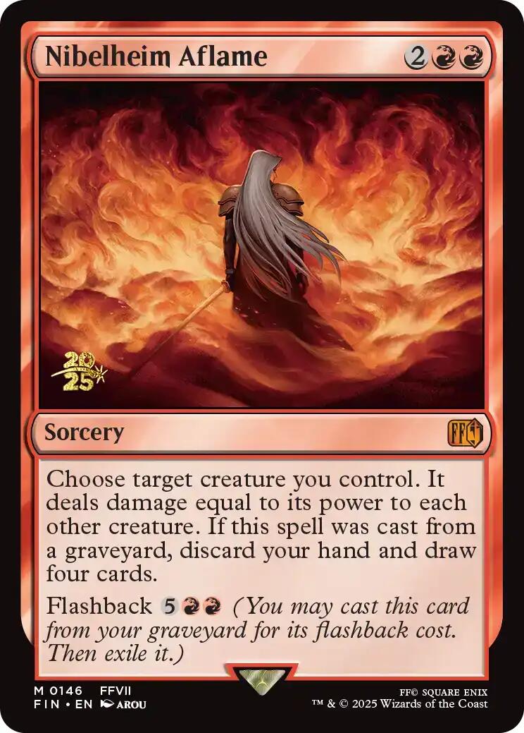 Nibelheim Aflame [FINAL FANTASY Prerelease Promo] | Magic Magpie
