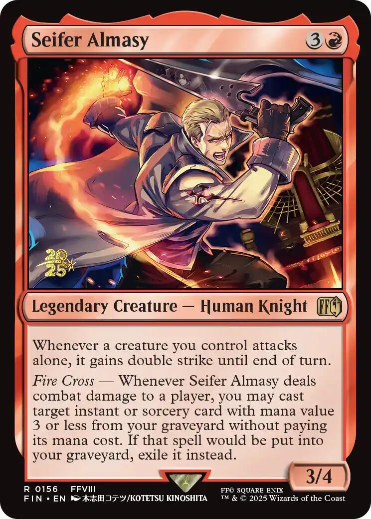 Seifer Almasy [FINAL FANTASY Prerelease Promo] | Magic Magpie