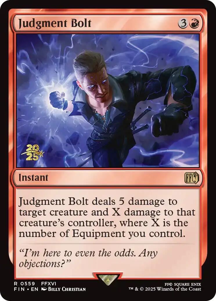 Judgment Bolt [FINAL FANTASY Prerelease Promo] | Magic Magpie