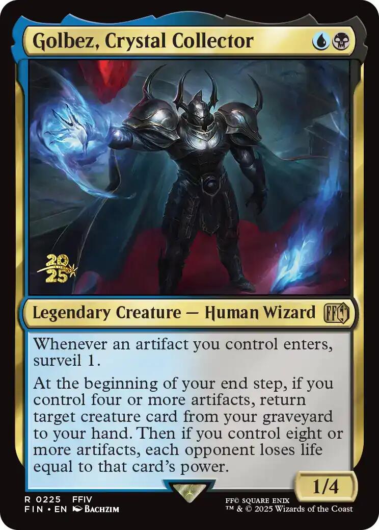 Golbez, Crystal Collector [FINAL FANTASY Prerelease Promo] | Magic Magpie