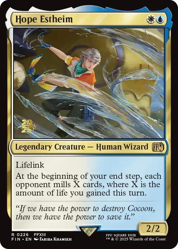 Hope Estheim [FINAL FANTASY Prerelease Promo] | Magic Magpie