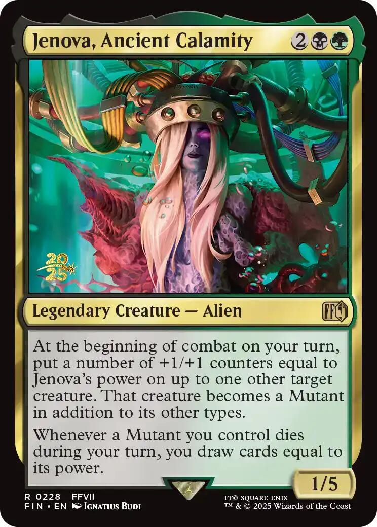 Jenova, Ancient Calamity [FINAL FANTASY Prerelease Promo] | Magic Magpie