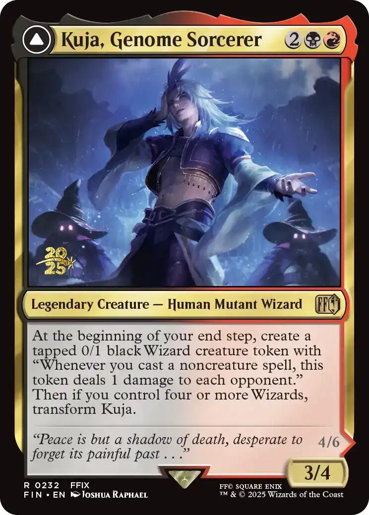 Kuja, Genome Sorcerer // Trance Kuja, Fate Defied [FINAL FANTASY Prerelease Promo] | Magic Magpie