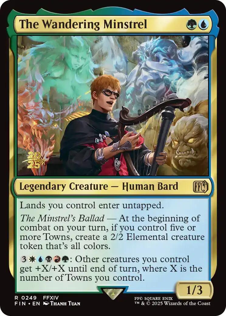 The Wandering Minstrel [FINAL FANTASY Prerelease Promo] | Magic Magpie