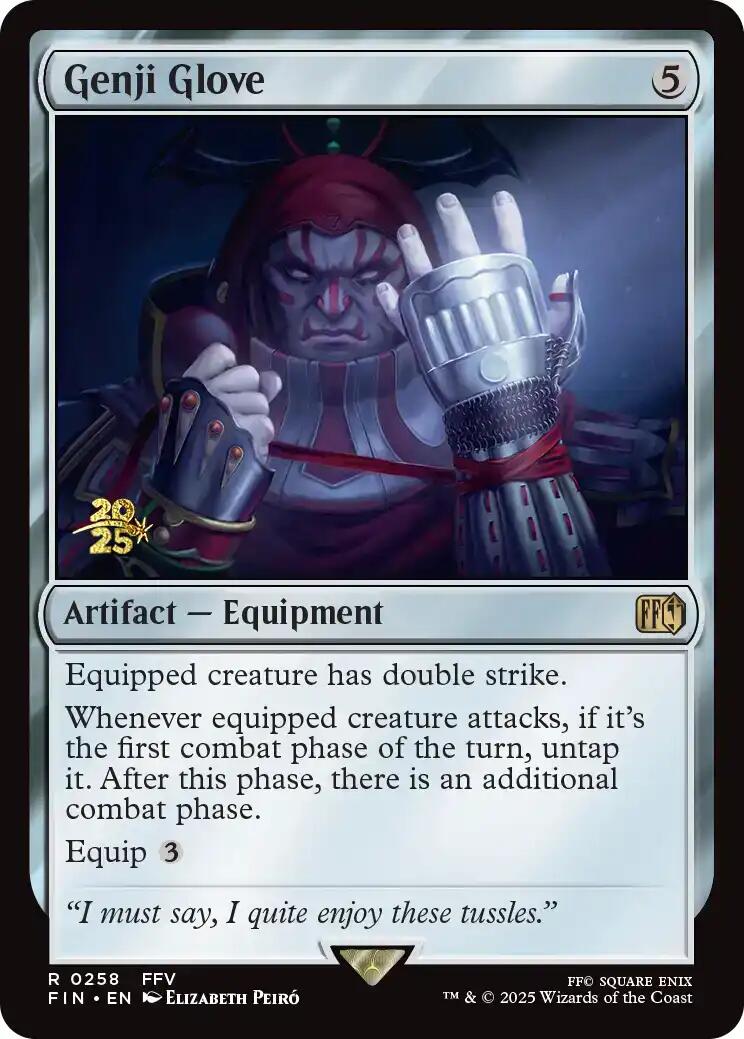 Genji Glove [FINAL FANTASY Prerelease Promo] | Magic Magpie
