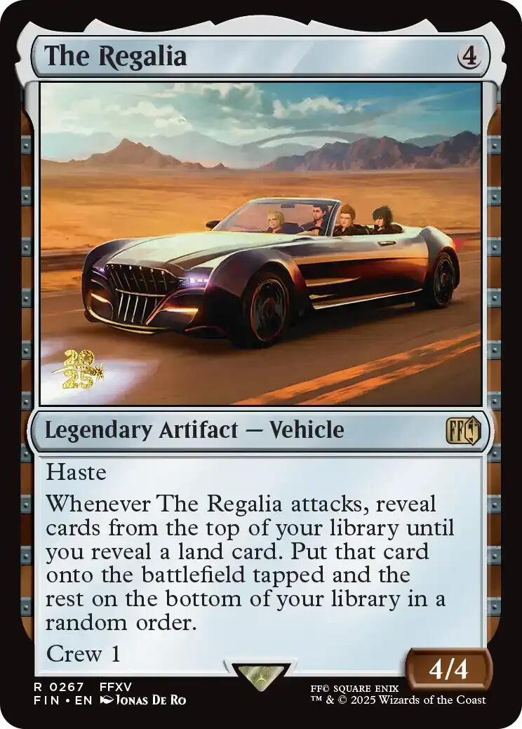 The Regalia [FINAL FANTASY Prerelease Promo] | Magic Magpie