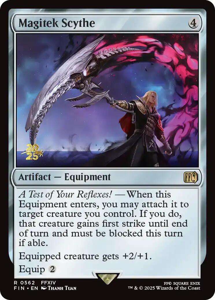Magitek Scythe [FINAL FANTASY Prerelease Promo] | Magic Magpie