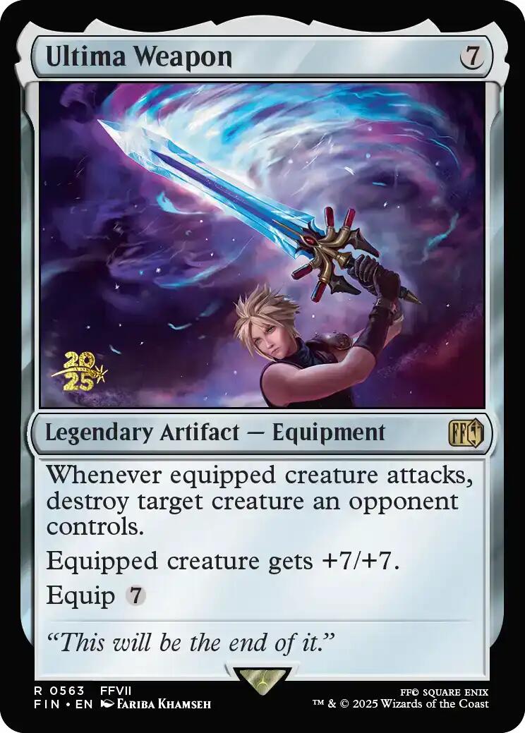 Ultima Weapon [FINAL FANTASY Prerelease Promo] | Magic Magpie