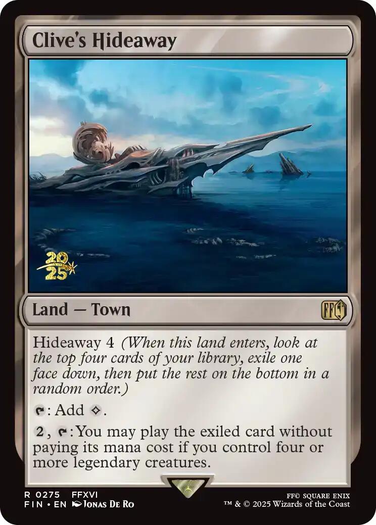 Clive's Hideaway [FINAL FANTASY Prerelease Promo] | Magic Magpie