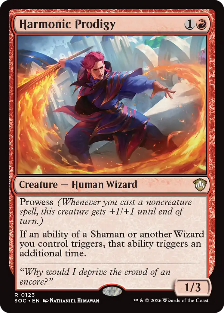 Harmonic Prodigy [Secrets of Strixhaven Commander] | Magic Magpie