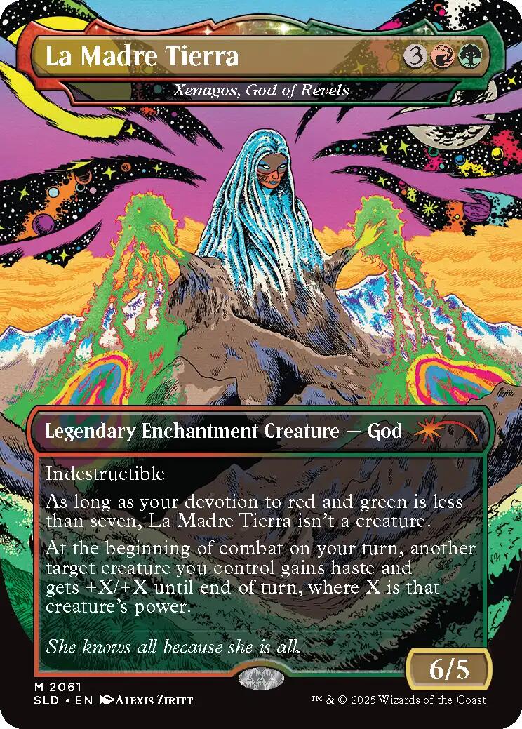 La Madre Tierra - Xenagos, God of Revels [Secret Lair Drop Series] | Magic Magpie