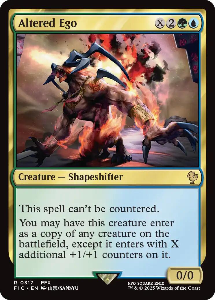 Altered Ego (Surge Foil) [FINAL FANTASY Commander] | Magic Magpie