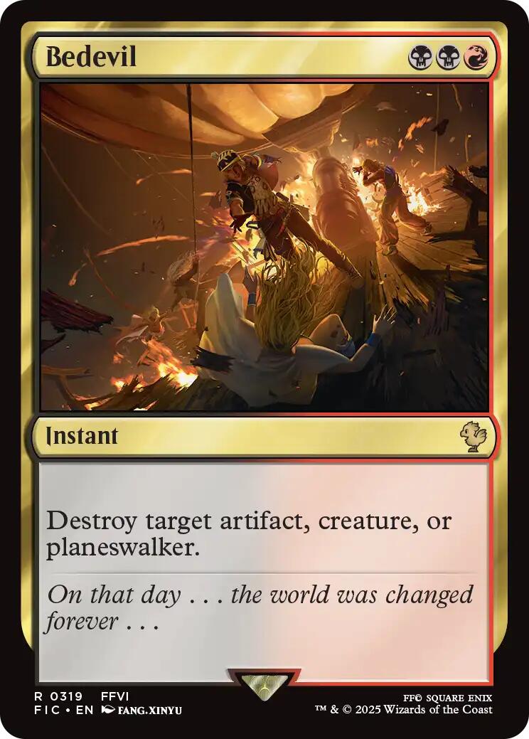 Bedevil (Surge Foil) [FINAL FANTASY Commander] | Magic Magpie