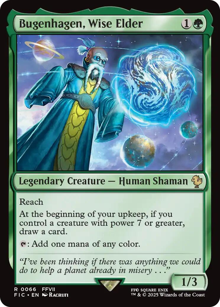 Bugenhagen, Wise Elder (Surge Foil) [FINAL FANTASY Commander] | Magic Magpie