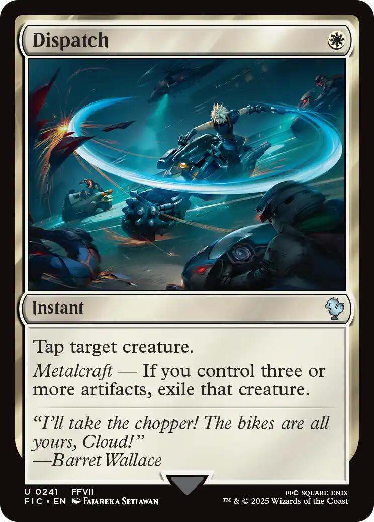 Dispatch (Surge Foil) [FINAL FANTASY Commander] | Magic Magpie