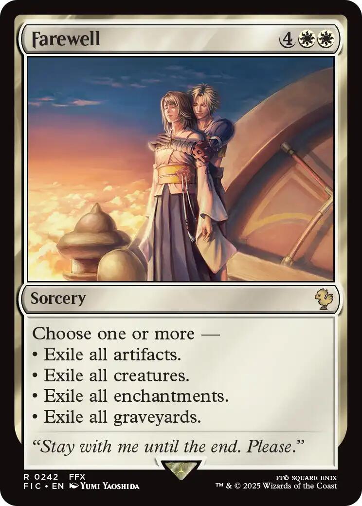 Farewell (Surge Foil) [FINAL FANTASY Commander] | Magic Magpie