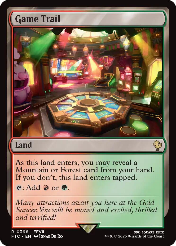Game Trail (Surge Foil) [FINAL FANTASY Commander] | Magic Magpie