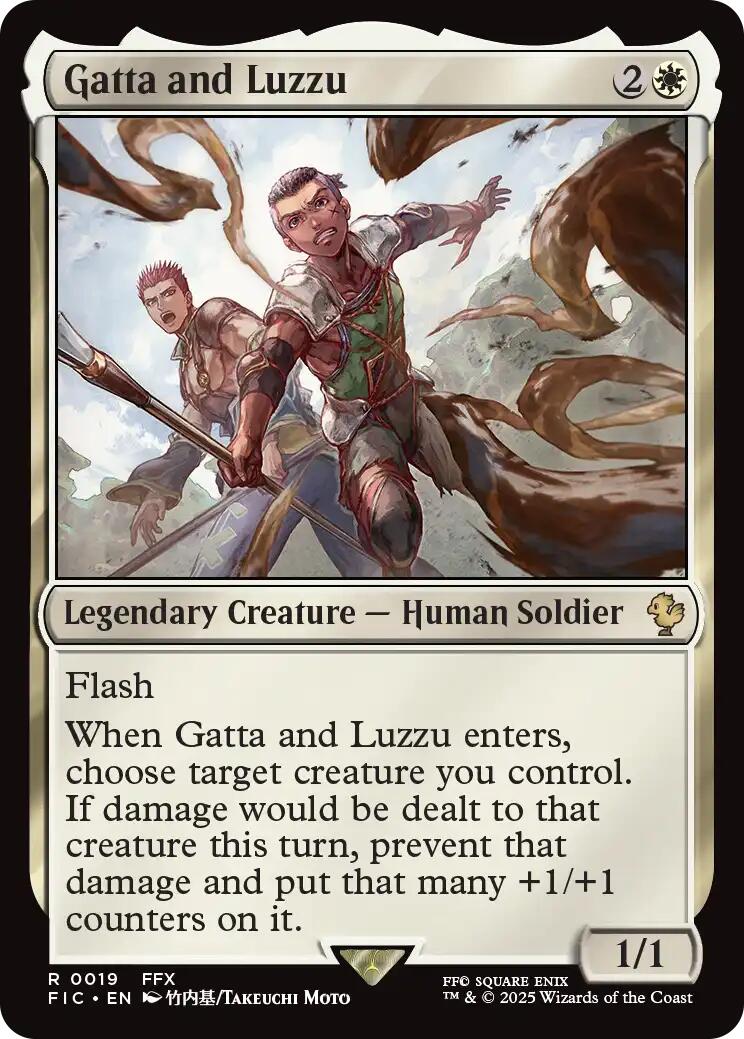 Gatta and Luzzu (Surge Foil) [FINAL FANTASY Commander] | Magic Magpie