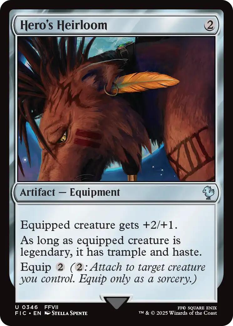 Hero's Heirloom (Surge Foil) [FINAL FANTASY Commander] | Magic Magpie