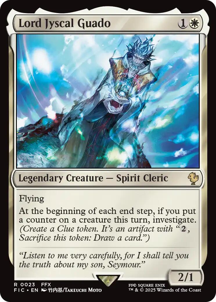 Lord Jyscal Guado (Surge Foil) [FINAL FANTASY Commander] | Magic Magpie