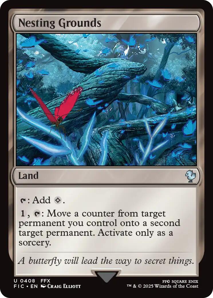Nesting Grounds (Surge Foil) [FINAL FANTASY Commander] | Magic Magpie