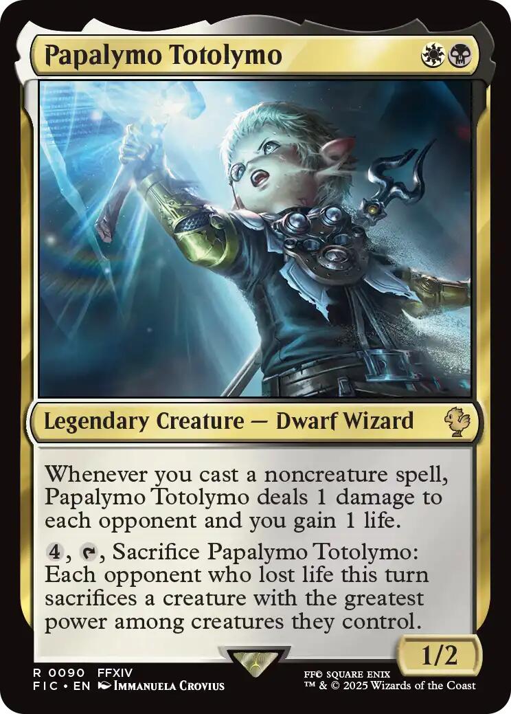 Papalymo Totolymo (Surge Foil) [FINAL FANTASY Commander] | Magic Magpie