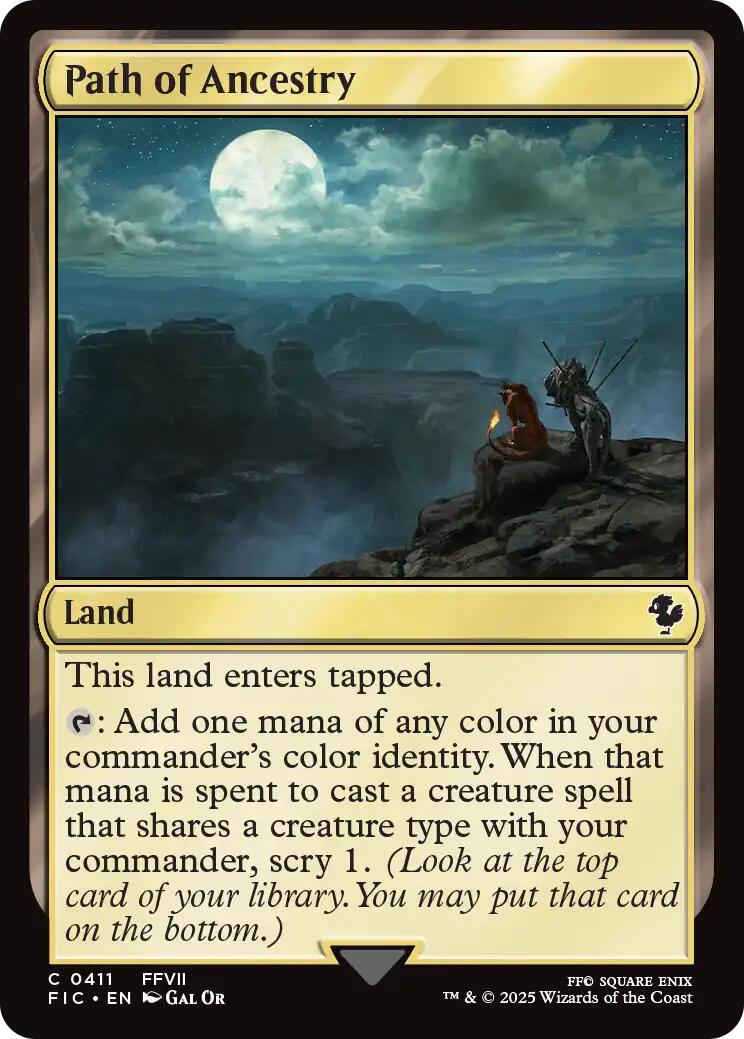 Path of Ancestry (Surge Foil) [FINAL FANTASY Commander] | Magic Magpie