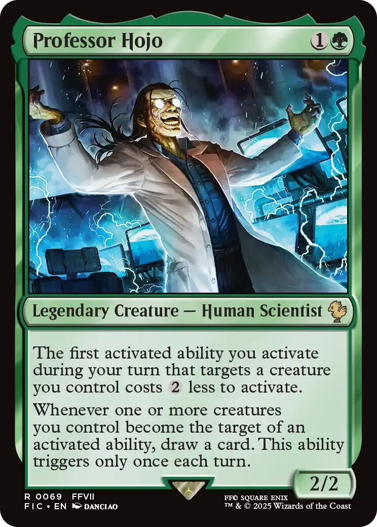 Professor Hojo (Surge Foil) [FINAL FANTASY Commander] | Magic Magpie