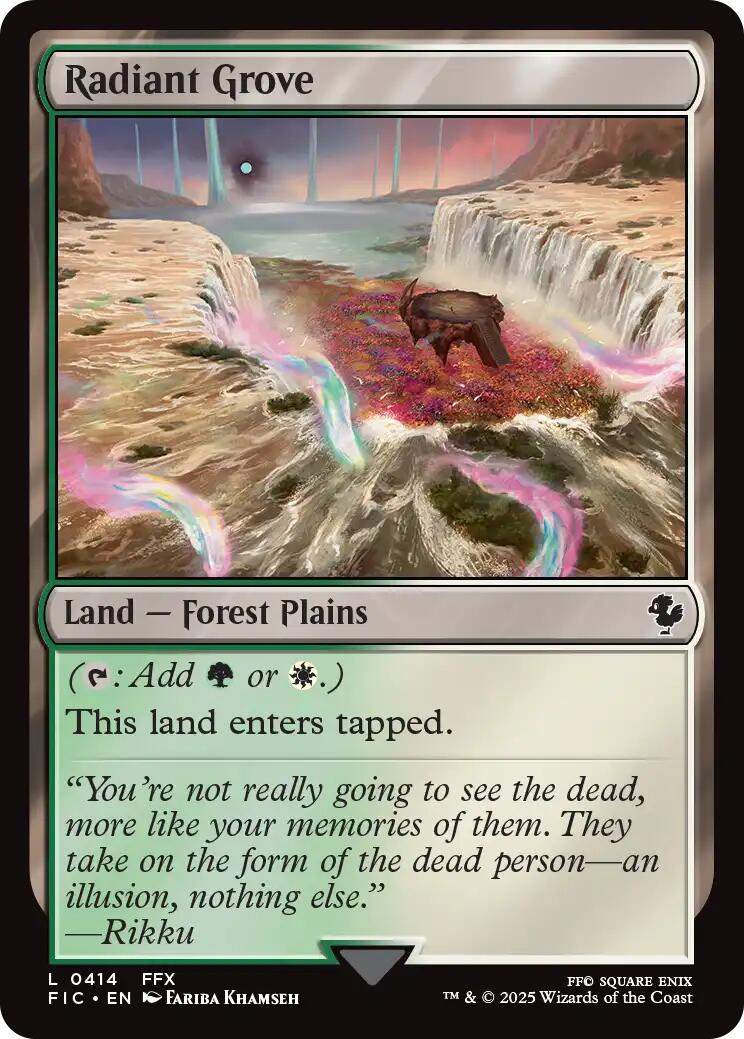 Radiant Grove (Surge Foil) [FINAL FANTASY Commander] | Magic Magpie
